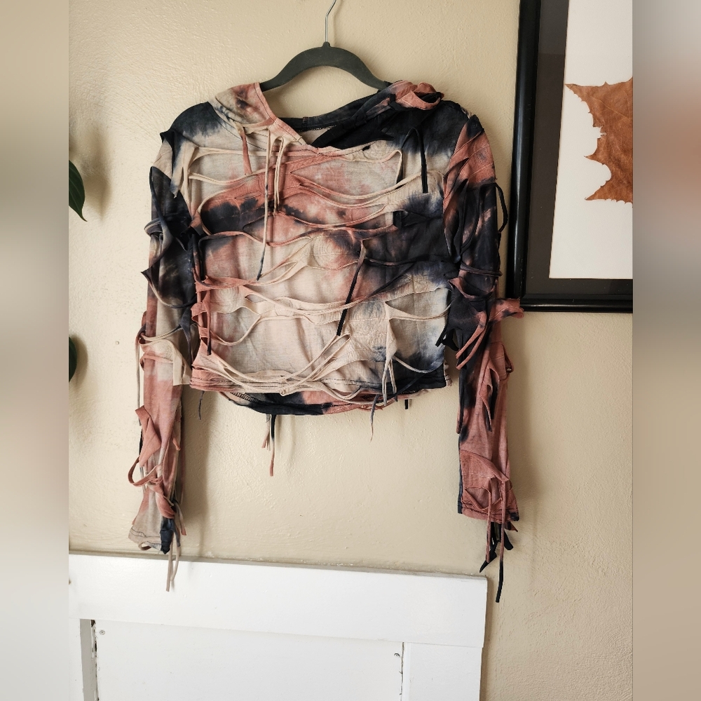 Tie-dye Crop Top